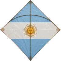 Estampado de Argentina: la albiceleste.