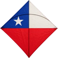 Estampado de Chile: la bandera.