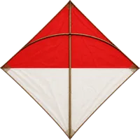 Estampado de Indonesia: merah putih.