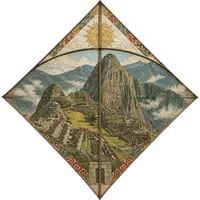 Estampado de maravillas: Machu Picchu.