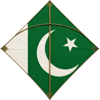 Estampado de Pakistán: la media luna.